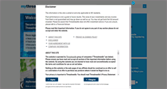 Desktop Screenshot of mythreadneedle.com
